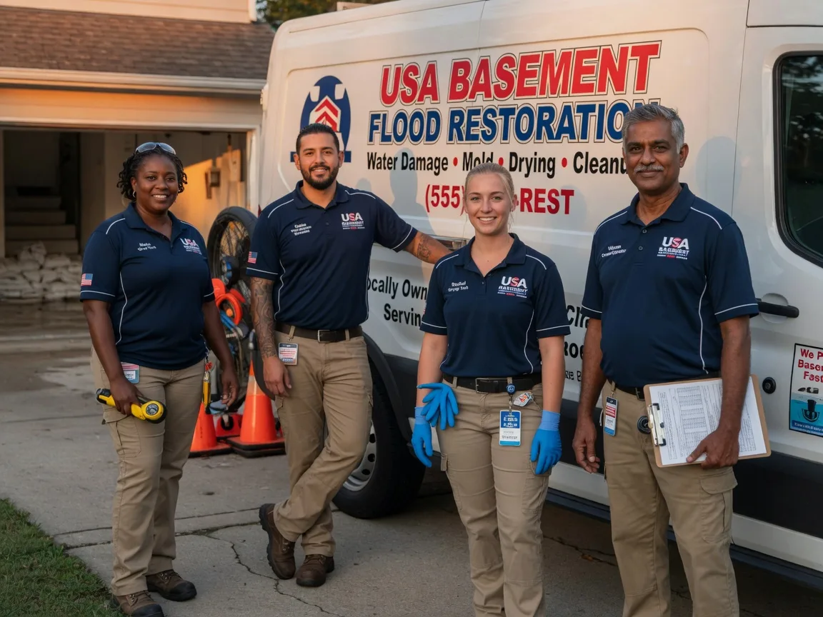Basement Flood Cleanup company in Quincy, MI