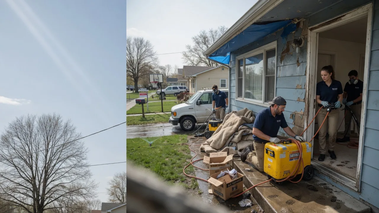 Basement Flood Cleanup in Quincy, MI near me